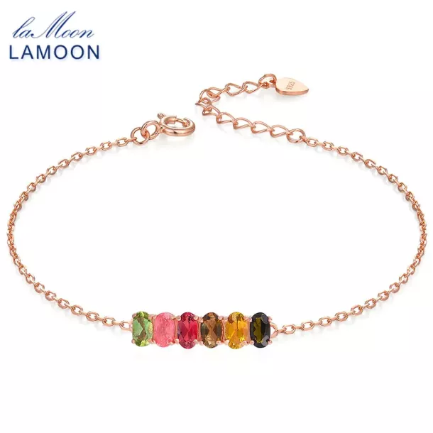 Multicoloured Tourmaline Bracelet