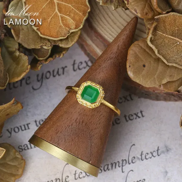 Green Jade Vintage Ring