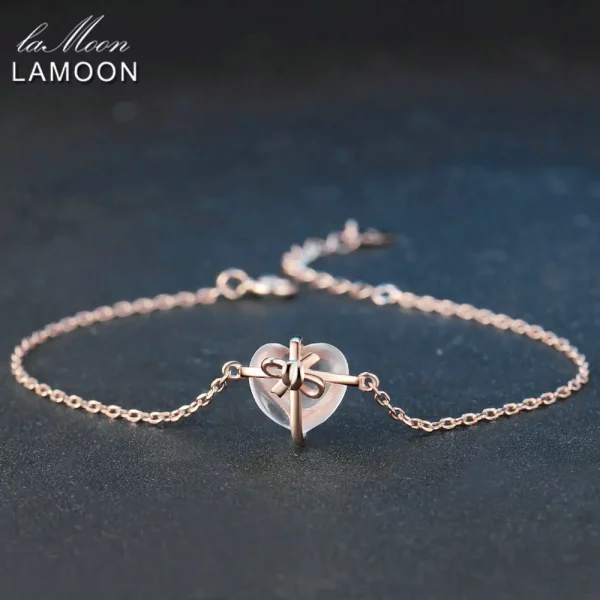 Quartz Heart Pendant