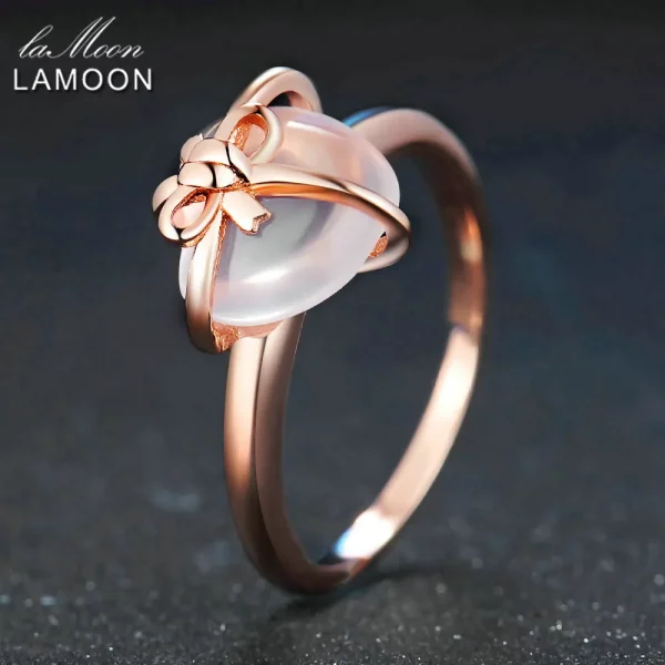 Quartz Heart Ring
