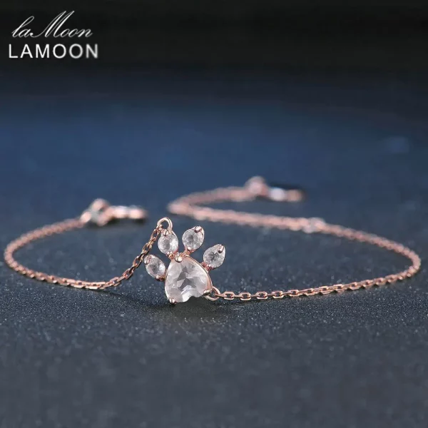 Bear Paw Charm Bracelet