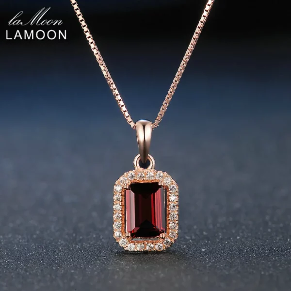 Red Garnet Pendant