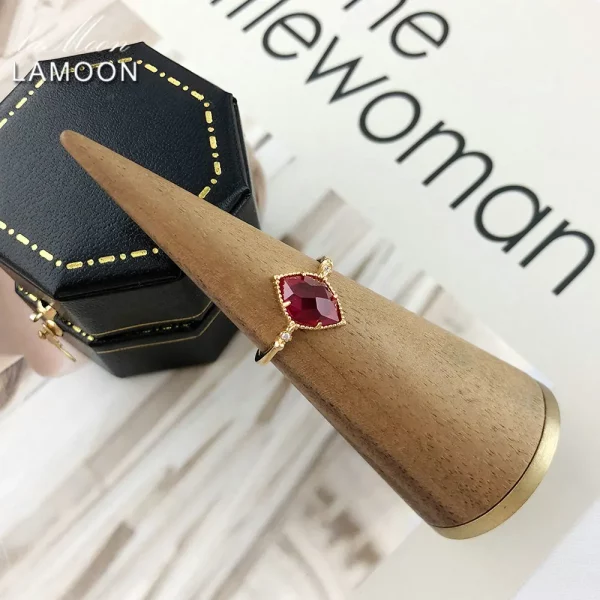 Red Corundum Ring